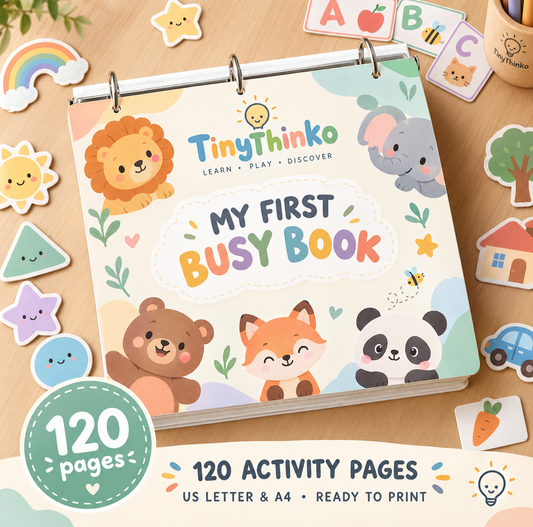 My First Busy Book - TinyThinko