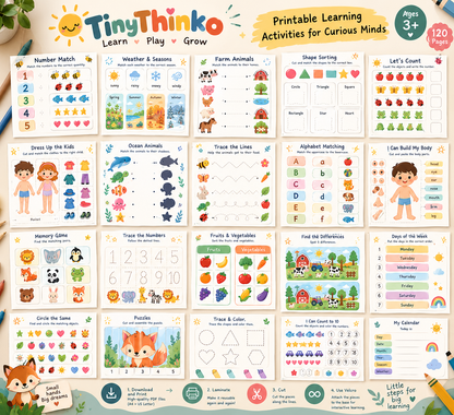 My First Busy Book - TinyThinko