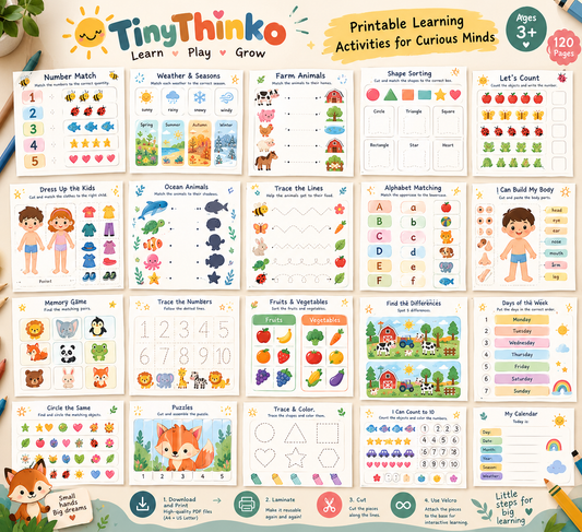 My First Busy Book - TinyThinko